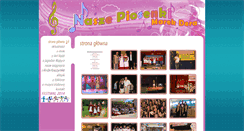 Desktop Screenshot of naszepiosenki-marekdera.pl